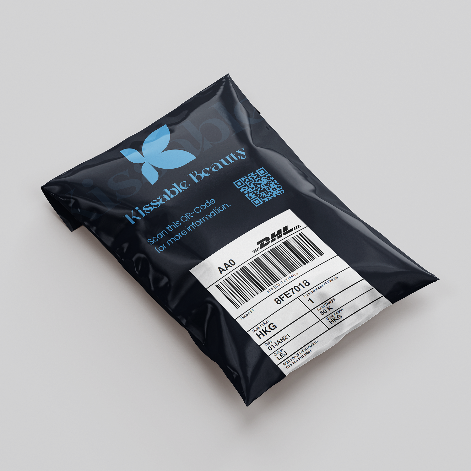 Versandtdesign – Kissable Beauty